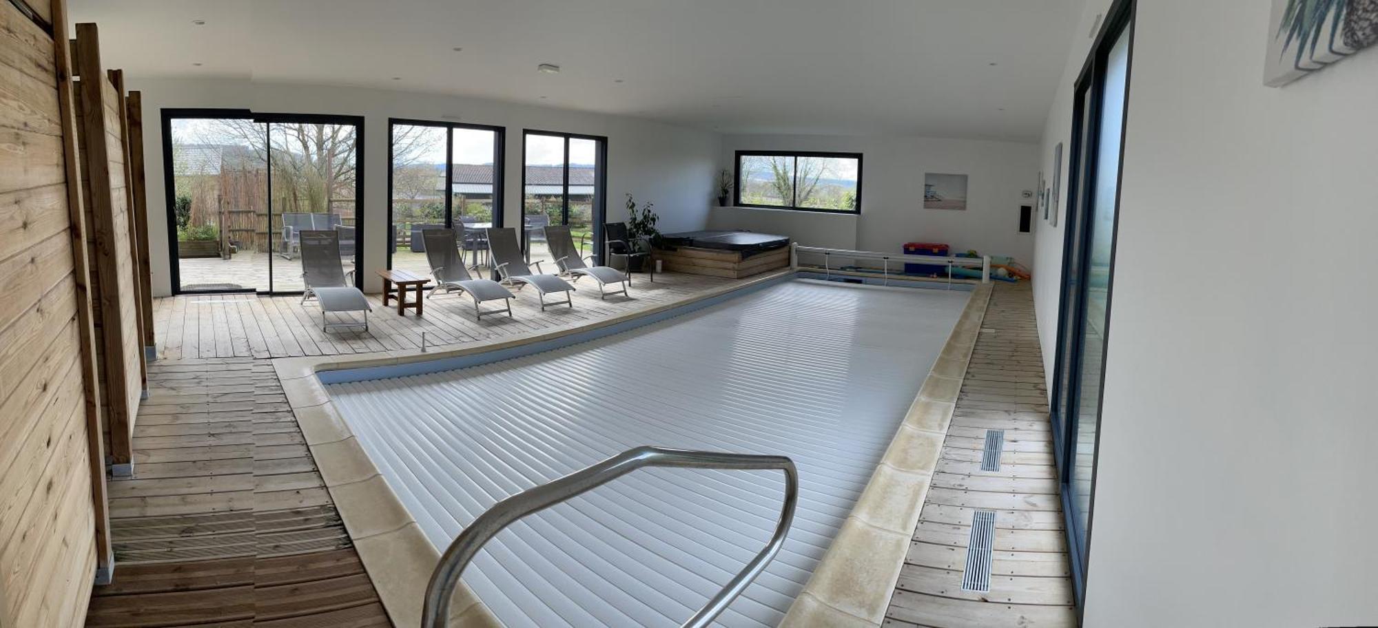 Piscine Interieure Privee Chauffee Toute L Annee Et Spa St Martin Saint-Martin-l'Hortier Exteriér fotografie
